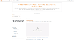 Desktop Screenshot of corporate-video-consultant.blogspot.com