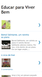 Mobile Screenshot of educarparaviverbem.blogspot.com