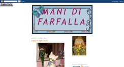 Desktop Screenshot of manidifarfalla.blogspot.com