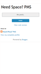 Mobile Screenshot of needspacepms.blogspot.com