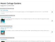 Tablet Screenshot of mosaiccottagegardens.blogspot.com