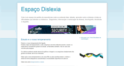 Desktop Screenshot of espacodislexia.blogspot.com