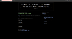 Desktop Screenshot of newactu.blogspot.com