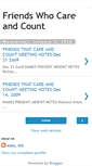 Mobile Screenshot of friendswhocareandcount.blogspot.com