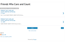 Tablet Screenshot of friendswhocareandcount.blogspot.com
