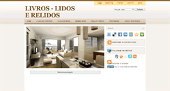 Desktop Screenshot of livroslidoserelidos.blogspot.com