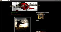 Desktop Screenshot of masalladelaspalabras.blogspot.com