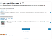 Tablet Screenshot of lingkunganhijau-noor.blogspot.com