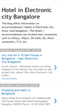 Mobile Screenshot of electronic-city-hotel.blogspot.com