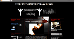 Desktop Screenshot of hellishwinters.blogspot.com