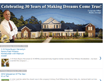 Tablet Screenshot of fredwilliamshomebuilder.blogspot.com