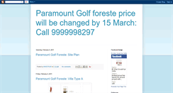 Desktop Screenshot of golfforeste.blogspot.com