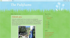 Desktop Screenshot of padghams.blogspot.com