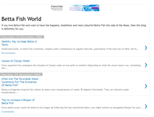 Tablet Screenshot of bettafishworld.blogspot.com