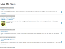 Tablet Screenshot of love-me-knots.blogspot.com