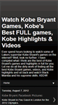 Mobile Screenshot of kobegames.blogspot.com