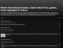 Tablet Screenshot of kobegames.blogspot.com