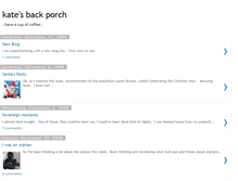 Tablet Screenshot of katesbackporch.blogspot.com