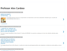 Tablet Screenshot of professoralexcardoso.blogspot.com