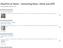 Tablet Screenshot of heartfireathome.blogspot.com