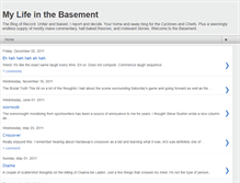 Tablet Screenshot of mylifeinthebasement.blogspot.com