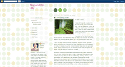 Desktop Screenshot of blog-and-the-city.blogspot.com