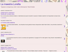 Tablet Screenshot of maestraloretta.blogspot.com