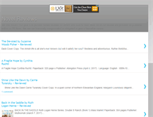 Tablet Screenshot of novelreviews.blogspot.com