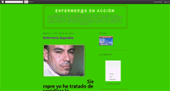 Desktop Screenshot of enfermerosenaccionautoconvocados.blogspot.com