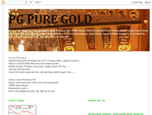 Tablet Screenshot of pgpuregold.blogspot.com