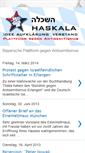 Mobile Screenshot of haskala-bayern.blogspot.com