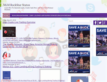 Tablet Screenshot of mlmrockstarstatus.blogspot.com