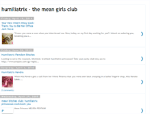 Tablet Screenshot of mean-girls-club.blogspot.com