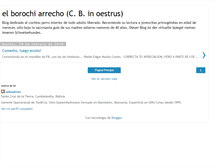 Tablet Screenshot of borochiarrecho.blogspot.com