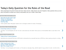 Tablet Screenshot of dailydrivingquiz.blogspot.com