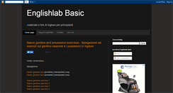 Desktop Screenshot of englishlabbasic.blogspot.com