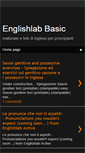 Mobile Screenshot of englishlabbasic.blogspot.com