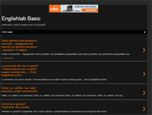 Tablet Screenshot of englishlabbasic.blogspot.com