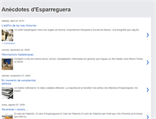Tablet Screenshot of anecdotesdeesparreguera.blogspot.com