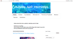 Desktop Screenshot of colours-textures.blogspot.com