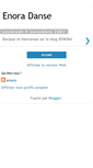 Mobile Screenshot of enoradanse.blogspot.com