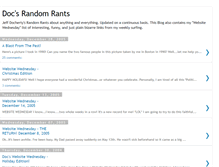 Tablet Screenshot of docsrants.blogspot.com