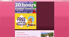 Desktop Screenshot of lorraineschildcare.blogspot.com