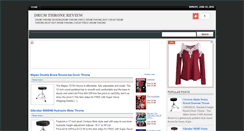 Desktop Screenshot of drumthrone.blogspot.com