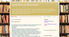 Desktop Screenshot of diversidadeducativa.blogspot.com