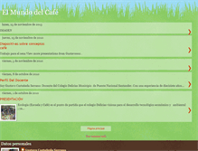 Tablet Screenshot of elmundocafetero.blogspot.com