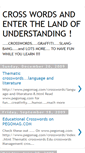 Mobile Screenshot of cross-words-for-life.blogspot.com