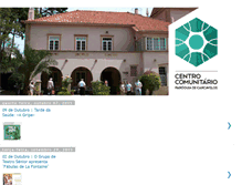 Tablet Screenshot of centrocomunitariocarcavelos.blogspot.com