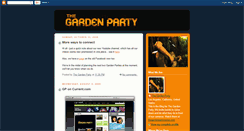 Desktop Screenshot of gardenpartyseries.blogspot.com