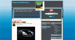 Desktop Screenshot of modifikasikendaraan.blogspot.com